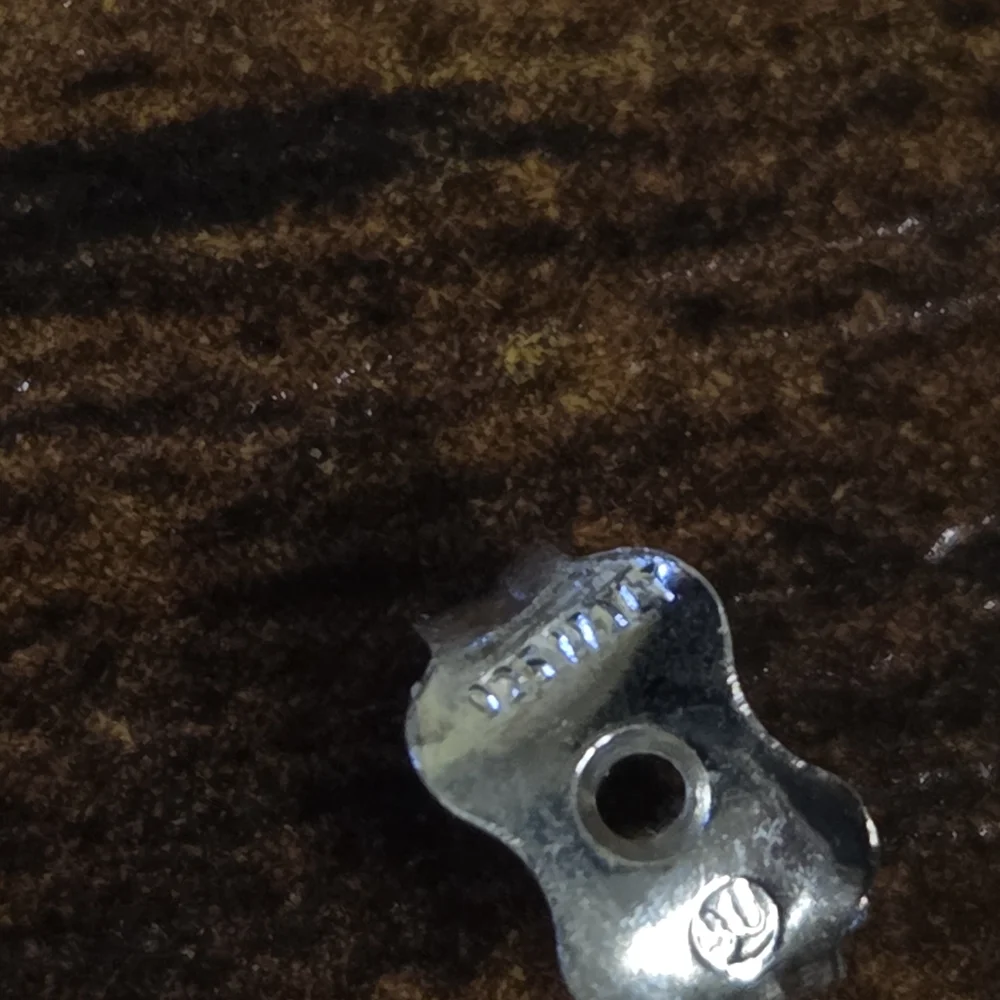 Riccio Sterling Silver Diamond Cut Earrings - Picture 5 of 5